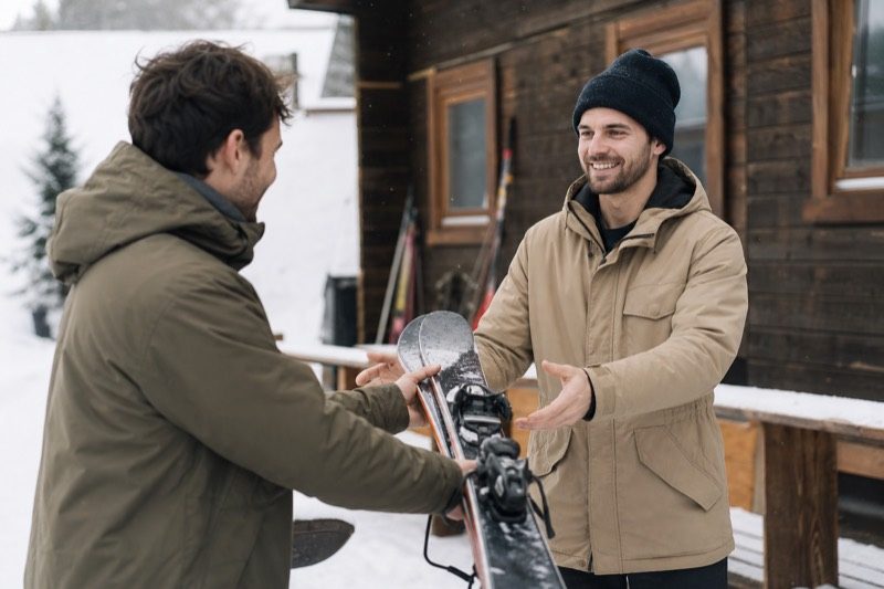 Borrow gear on Home
